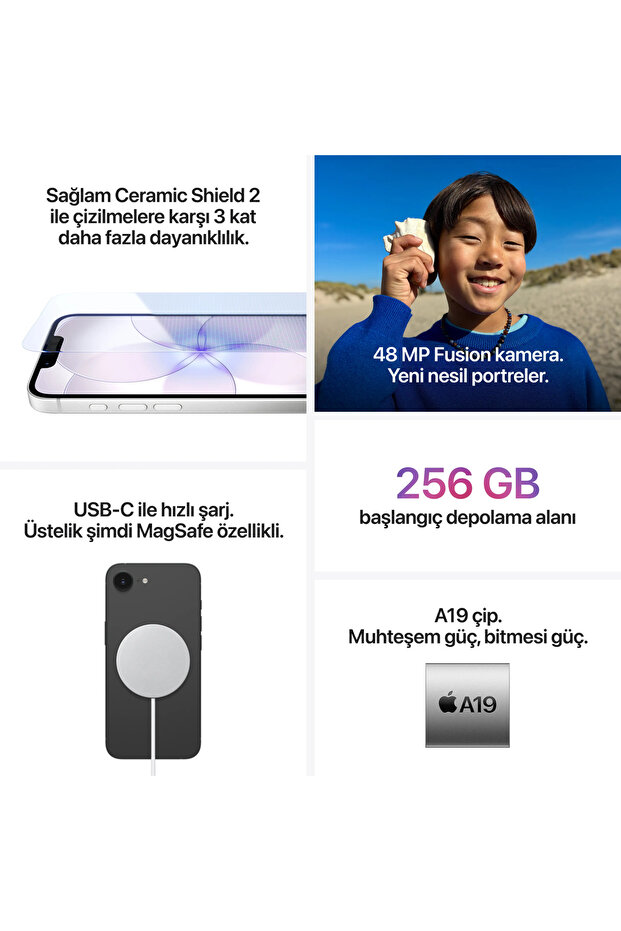 iPhone 17e 256GB Açık Pembe - 6