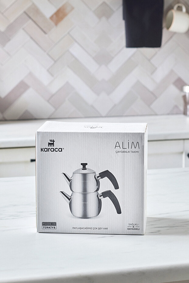 إبريق شاي صغير الحجم من أليم بقاعدة حثية - 6