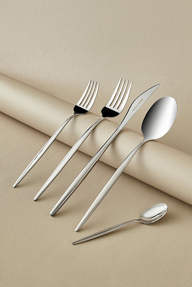 Sintra 40 Piece 8 Person Cutlery Set Platinum