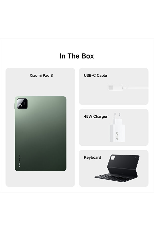 Pad 8 8GB 256 GB Yeşil (Xiaomi Türkiye Garantili) - 5