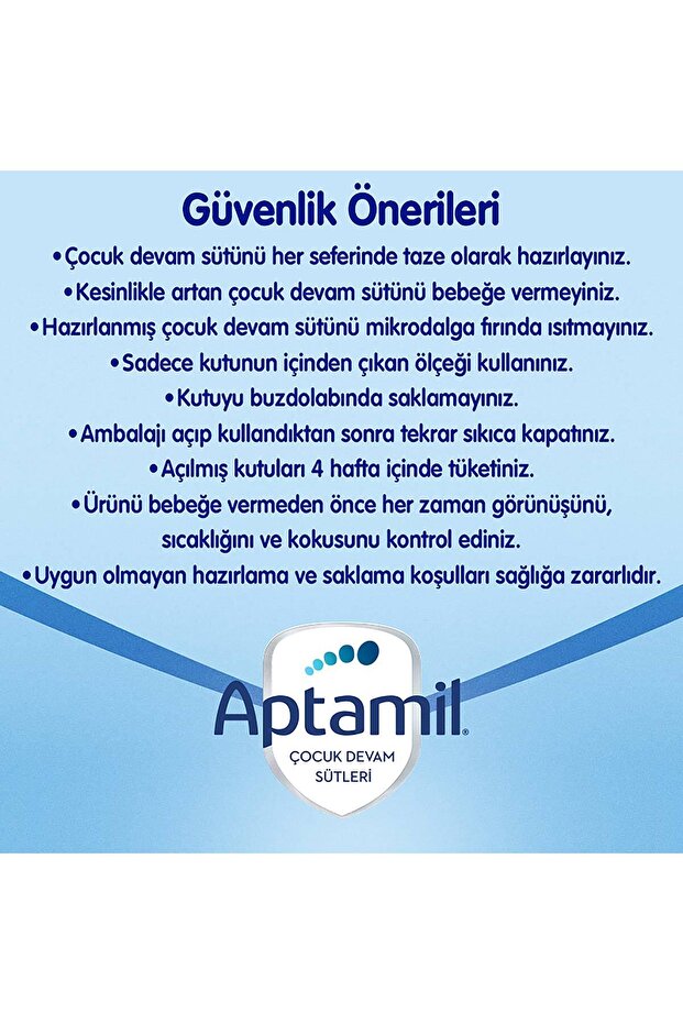 5 Prebiyotikli Çocuk Devam Sütü 350 Gr - 8