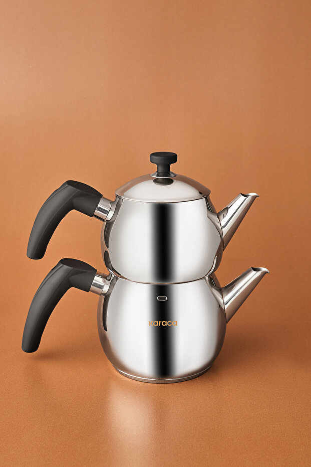 إبريق شاي صغير الحجم من أليم بقاعدة حثية - 1