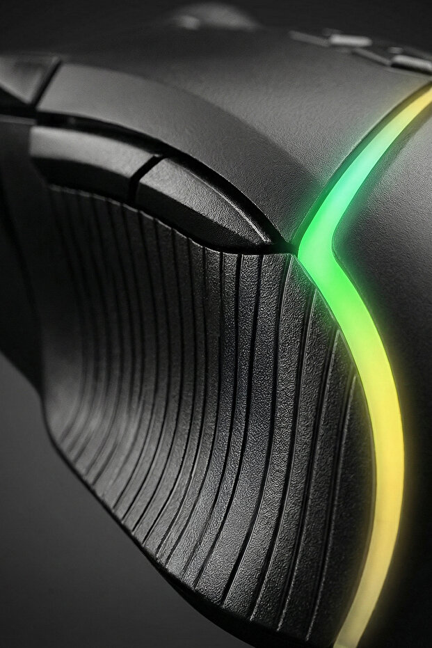 Smx-g39 Comfort Usb 8 Makro+extra Atış Tuşlu 12800dpi Rgb Ledli Gaming Oyuncu Mouse - 5