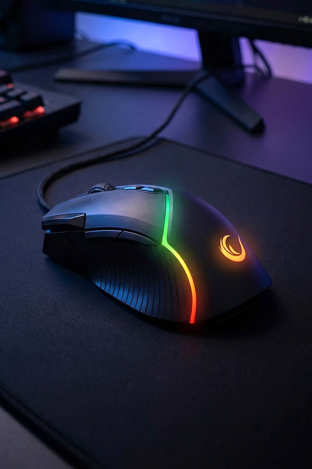 Smx-g39 Comfort Usb 8 Makro+extra Atış Tuşlu 12800dpi Rgb Ledli Gaming Oyuncu Mouse - 4