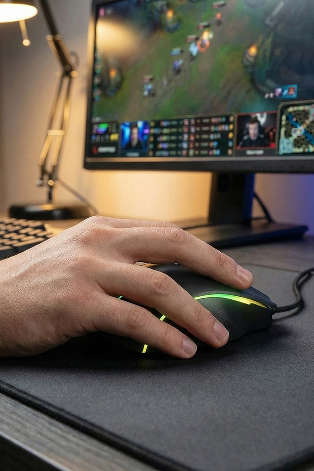Smx-g39 Comfort Usb 8 Makro+extra Atış Tuşlu 12800dpi Rgb Ledli Gaming Oyuncu Mouse - 8