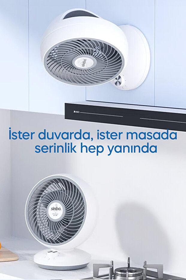 SF-7701 MASAÜSTÜ FAN - 6