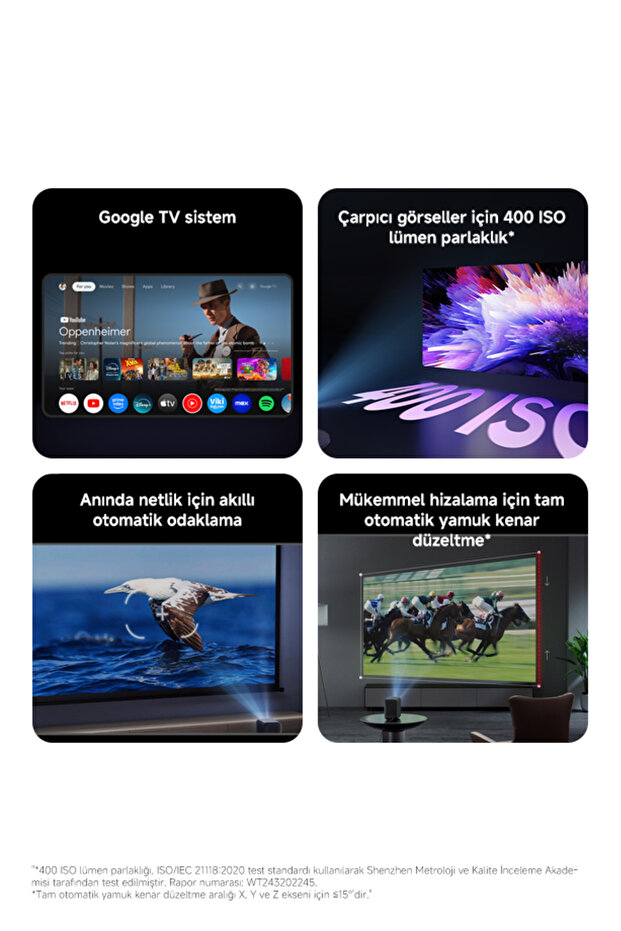 Smart Projector L1 Pro Projeksiyon - 19