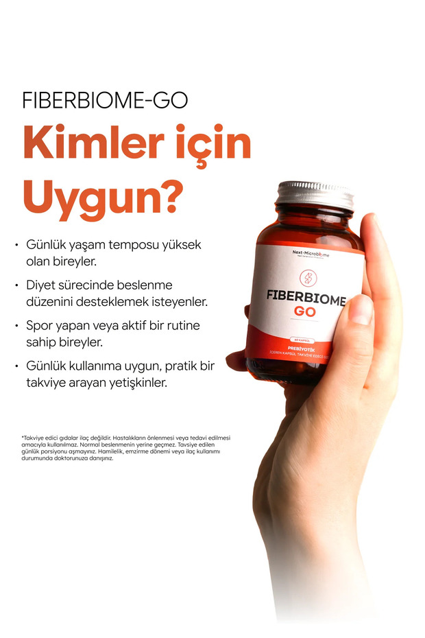 Fiberbiome-GO Prebiyotik İçeren Takviye Edici Gıda - 2