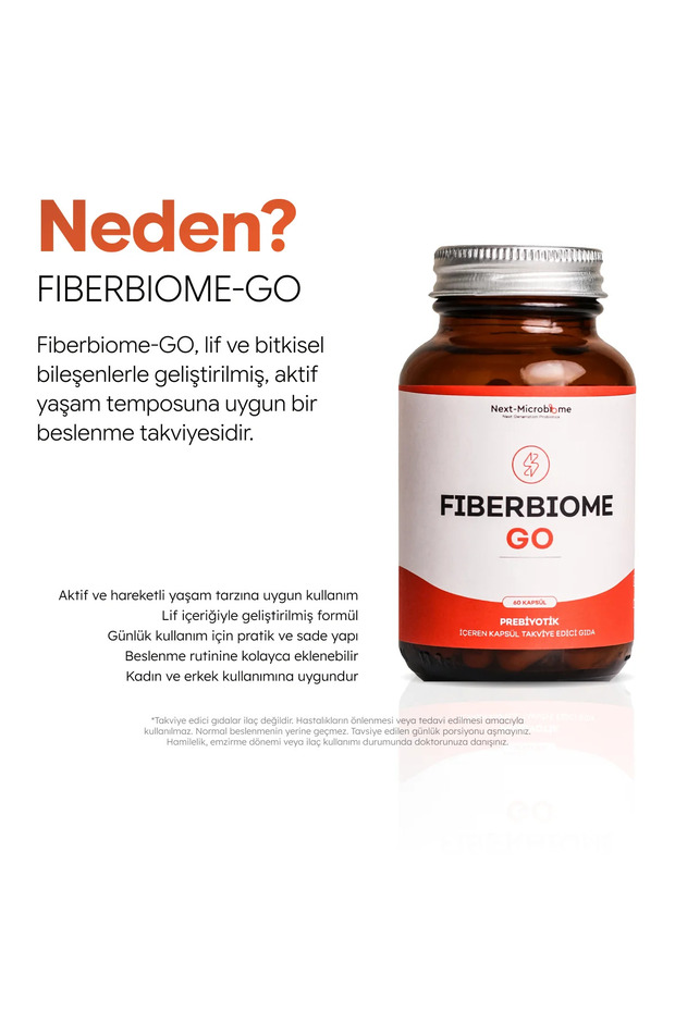 Fiberbiome-GO Prebiyotik İçeren Takviye Edici Gıda - 4