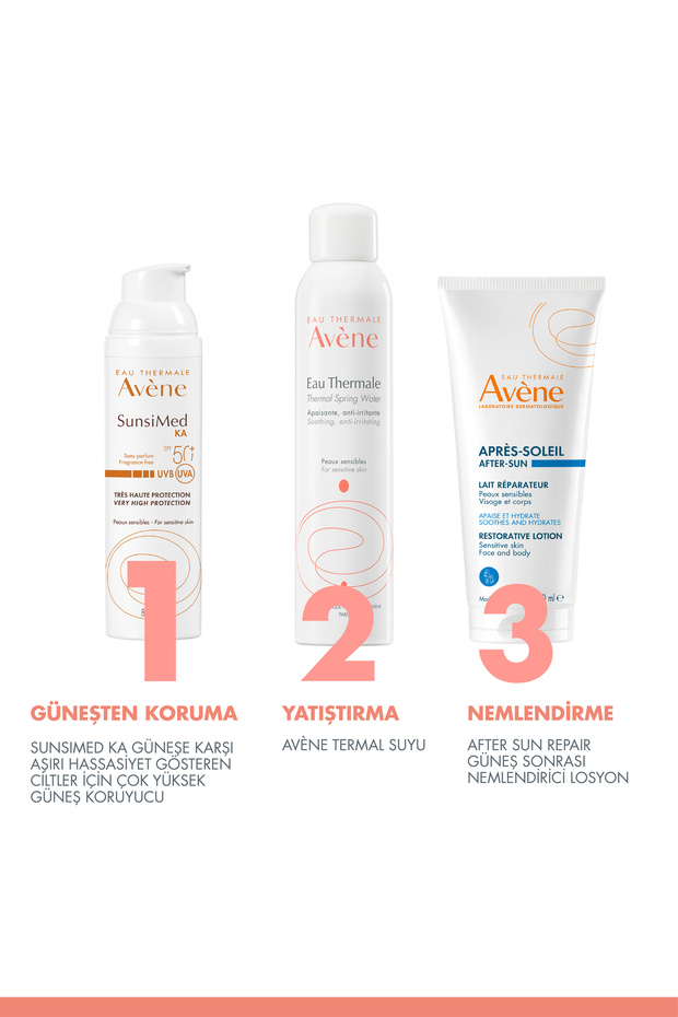 Sunsimed KA SPF 50+ Aşırı Hassas Ciltler için Yüksek Korumalı Güneş Kremi 80 ml - 6