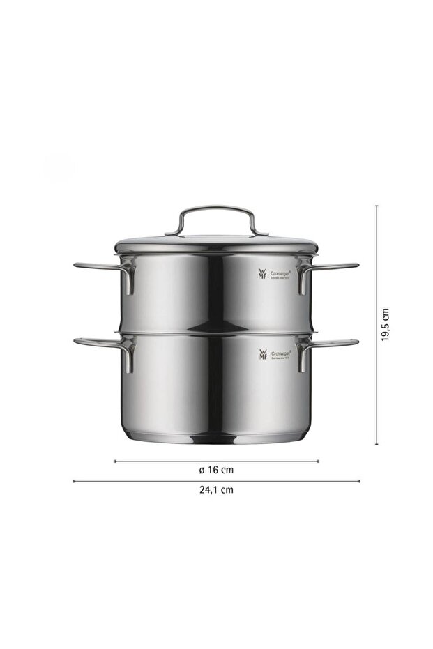 Mini Steam Leather N Steel Pot 16 cm - 2