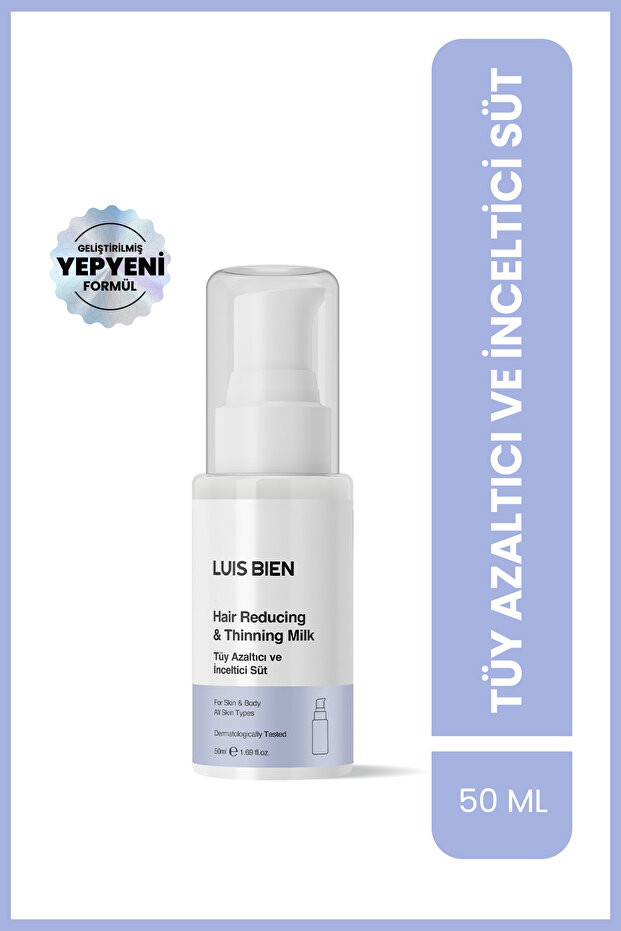Luis Bien Epilasyon Sonrası Tüy Azaltıcı Bakım Sütü 50 ml – Nemlendirici, Yatıştırıcı Sprey