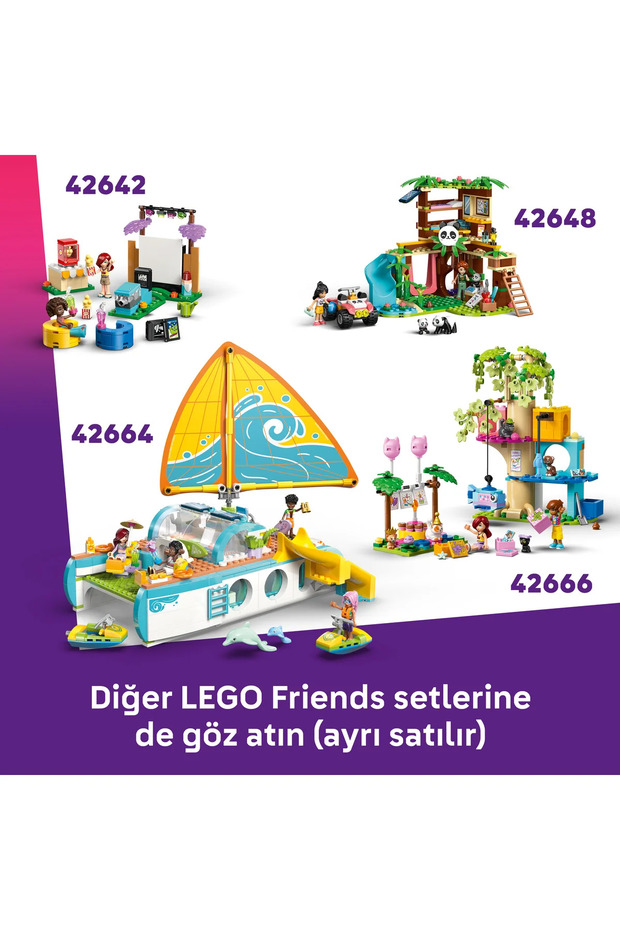 ® Friends Müzik Mağazası ve Daire 42653 - 7+ Çocuklar için Yaratıcı Oyuncak Yapım Seti (483P) - 10