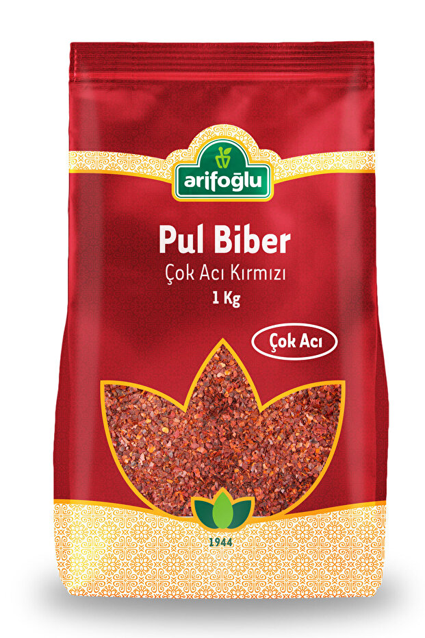Arifoğlu Pul Biber Çok Acı Kırmızı 1kg