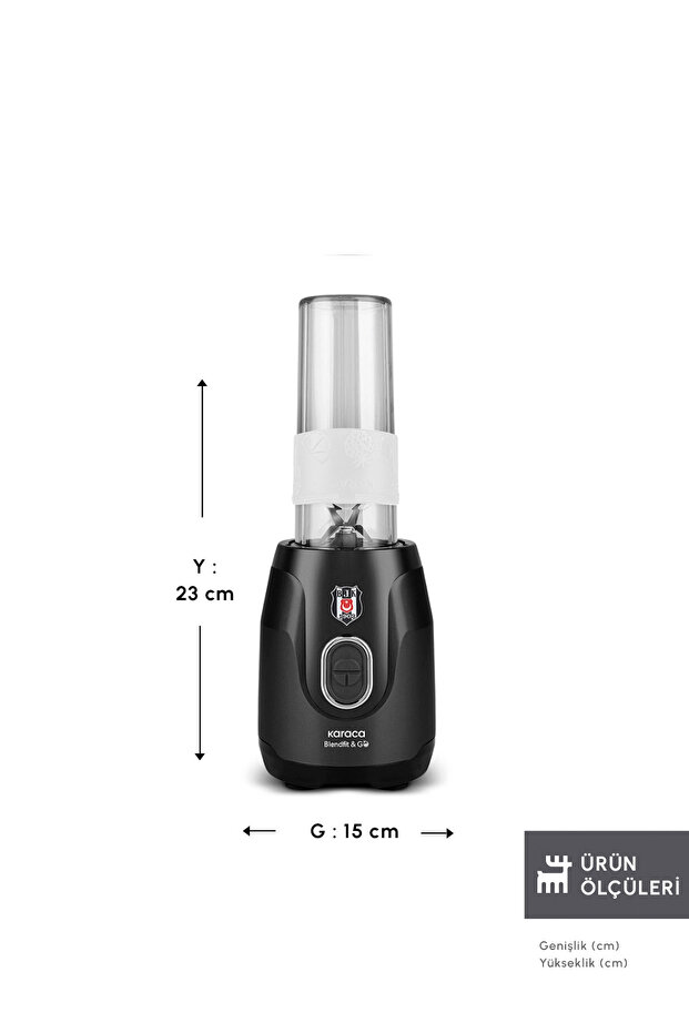 Blendfit Go Personal Lisanslı Kişisel Smoothie Blender Beşiktaş - 2