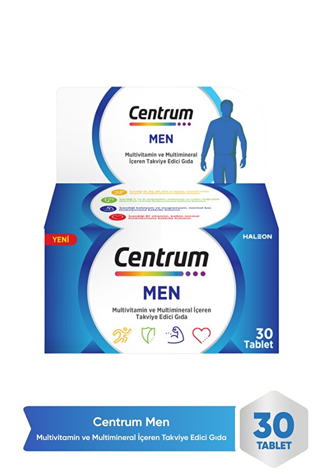 Men Multivitamin 30'lu Tablet - 1