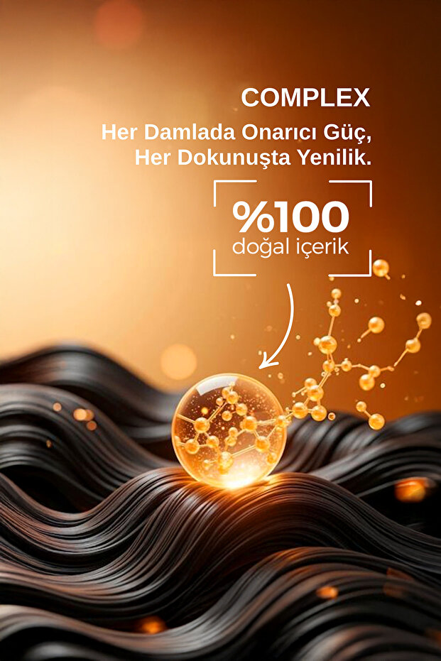 Complex Bitkisel Saç Bakım Kompleksi 100 ml - 4