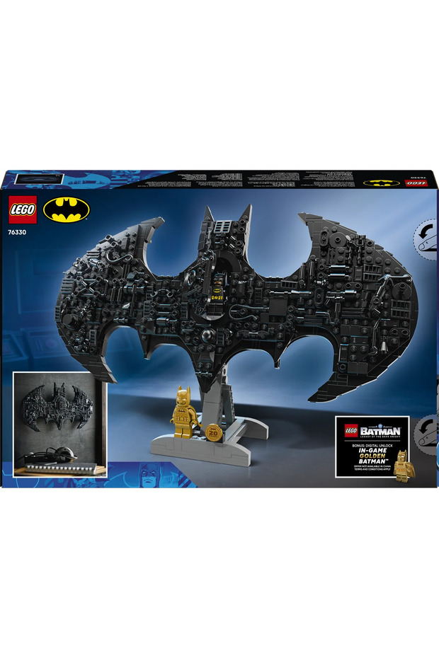® DC Batman™: Batman Logosu 76330 – 12 Yaş ve Üzeri Çocuklar için Oyuncak Yapım Seti (678 Parça) - 5