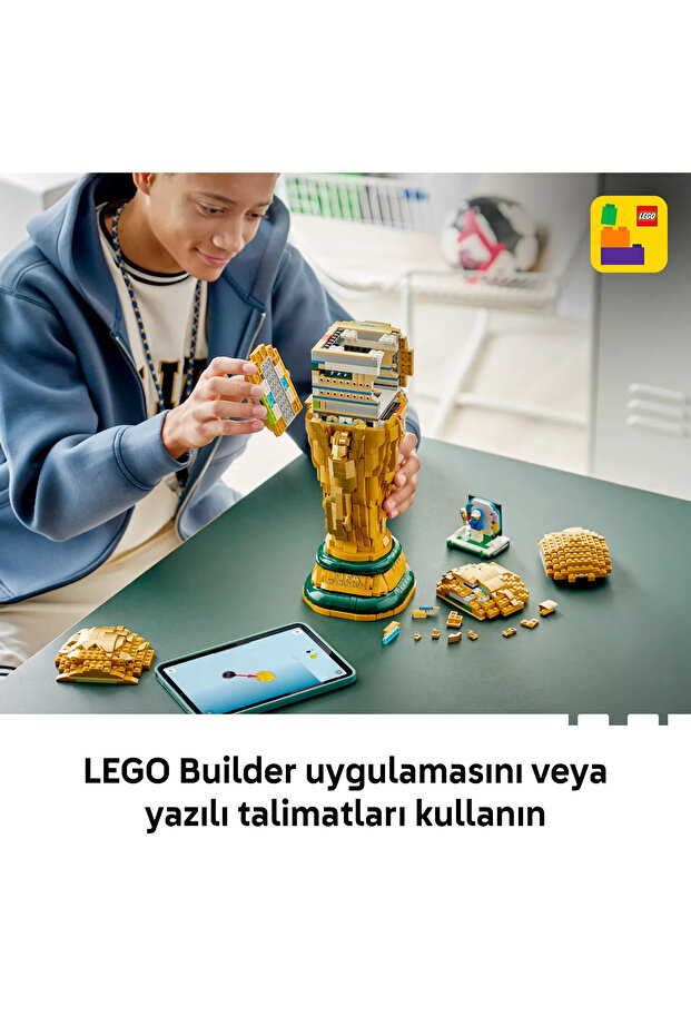 ® Editions FIFA Dünya Kupası Resmi Kupa 43020 - 12+ Yaş için Oyuncak Yapım Seti (2842 Parça) - 10