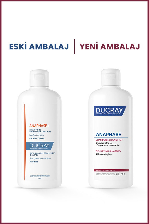 Anaphase Saç Dökülmesi Karşıtı Şampuan İncelmiş ve Seyrekleşmiş Saçlar için Şampuan 400 ml - 3
