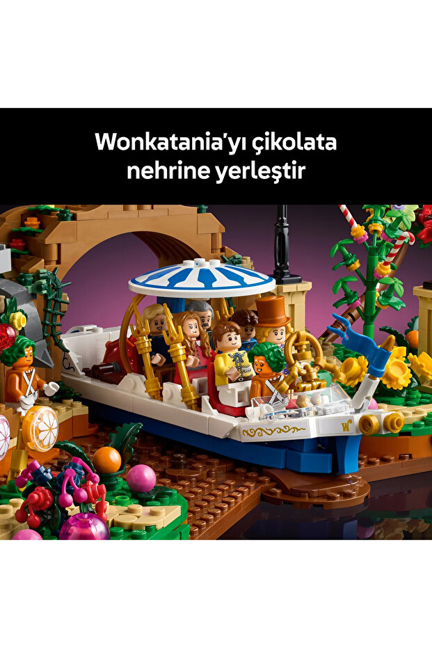 ® Ideas Willy Wonka ve Çikolata Fabrikası 21360 - Yetişkinler için Klasik Film Seti (2025 Parça) - 10