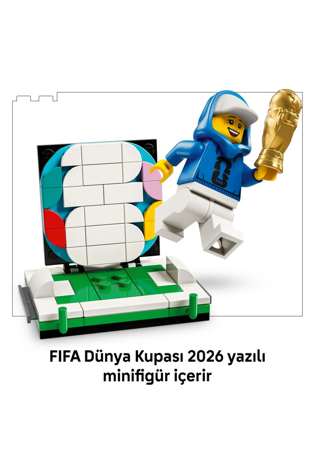 ® Editions FIFA Dünya Kupası Resmi Kupa 43020 - 12+ Yaş için Oyuncak Yapım Seti (2842 Parça) - 9