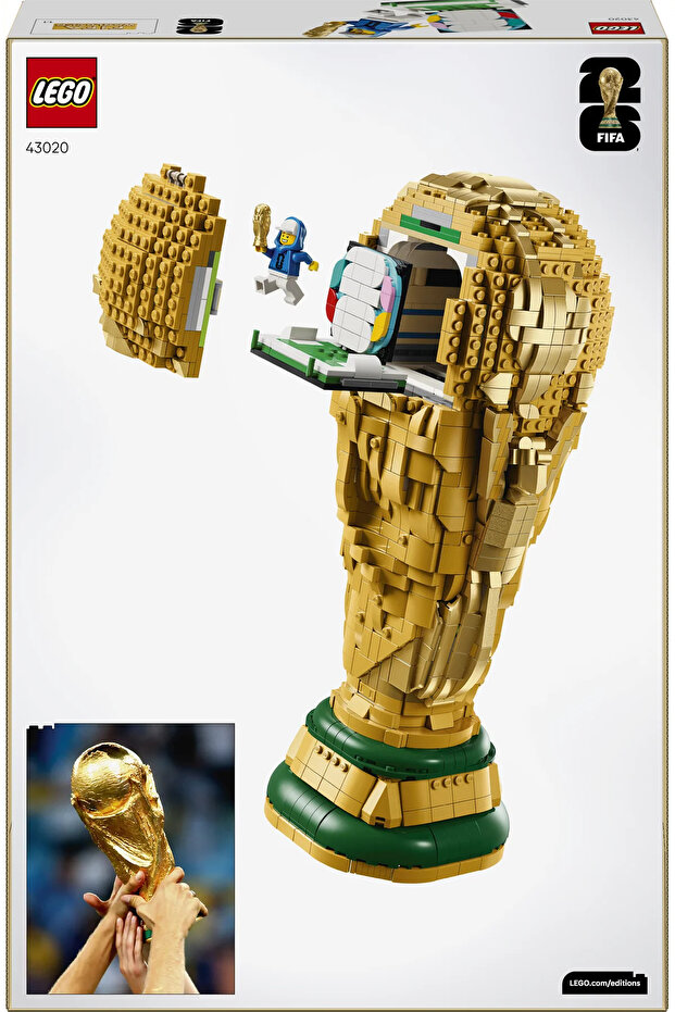 ® Editions FIFA Dünya Kupası Resmi Kupa 43020 - 12+ Yaş için Oyuncak Yapım Seti (2842 Parça) - 5