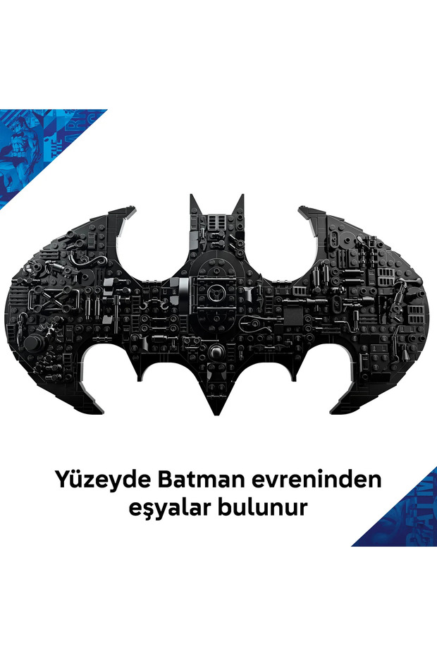 ® DC Batman™: Batman Logosu 76330 – 12 Yaş ve Üzeri Çocuklar için Oyuncak Yapım Seti (678 Parça) - 7