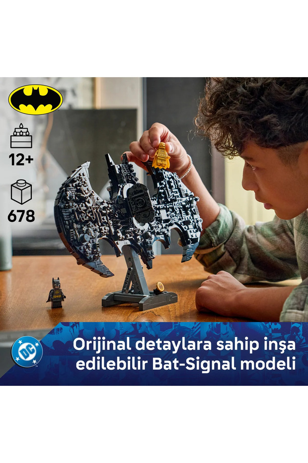 ® DC Batman™: Batman Logosu 76330 – 12 Yaş ve Üzeri Çocuklar için Oyuncak Yapım Seti (678 Parça) - 6