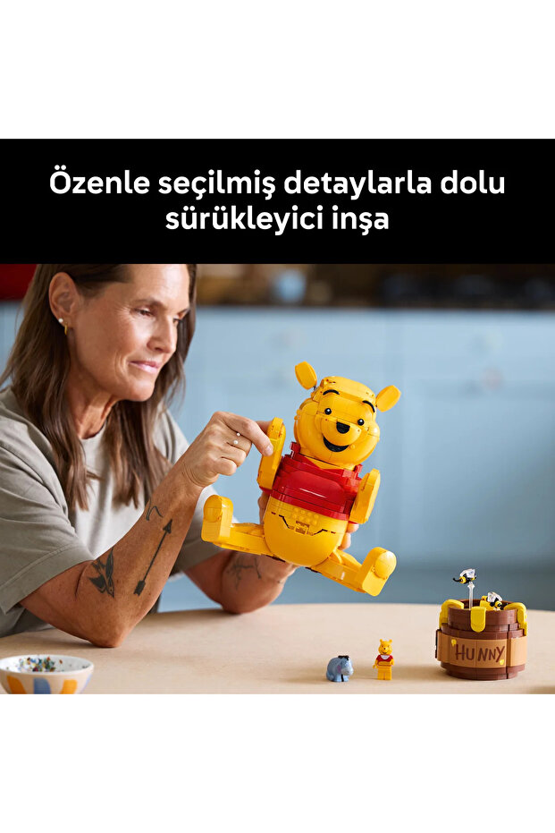 ® ǀ Disney Ayı Winnie 43300 - Yetişkinler için Bal Küpü İçeren Model Yapım Seti (1399 Parça) - 7