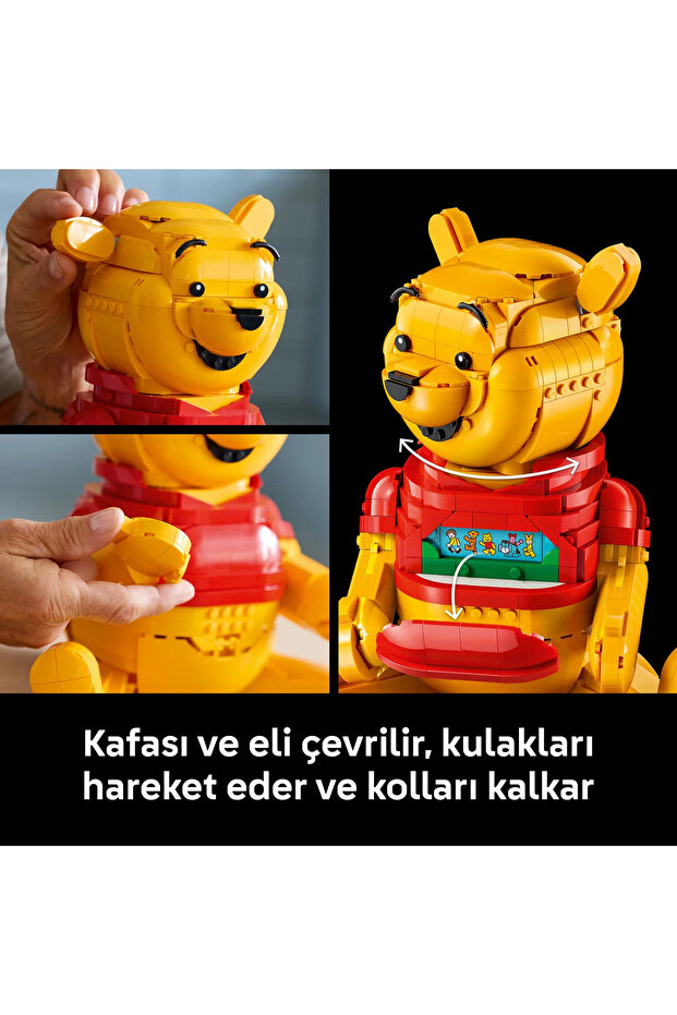 ® ǀ Disney Ayı Winnie 43300 - Yetişkinler için Bal Küpü İçeren Model Yapım Seti (1399 Parça) - 8
