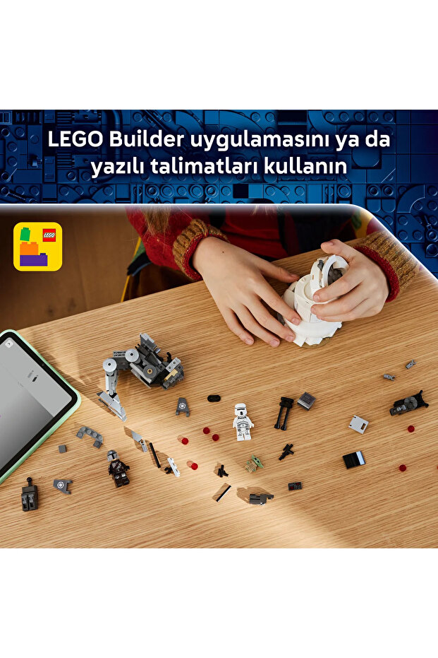 ® Star Wars: Mandalorian ve Grogu™ AT-RT™ Saldırısı 75444 - 7+ için Oyuncak Yapım Seti (297P) - 10