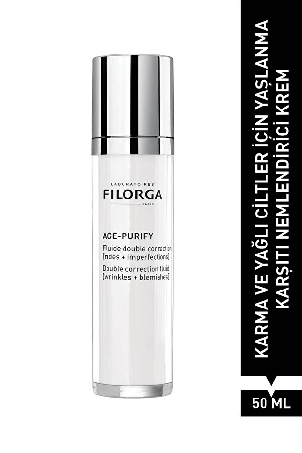 AGE PURIFY FLUID Karma ve Yağlı Ciltler İçin Yaşlanma Karşıtı Fluid 50ml - 1