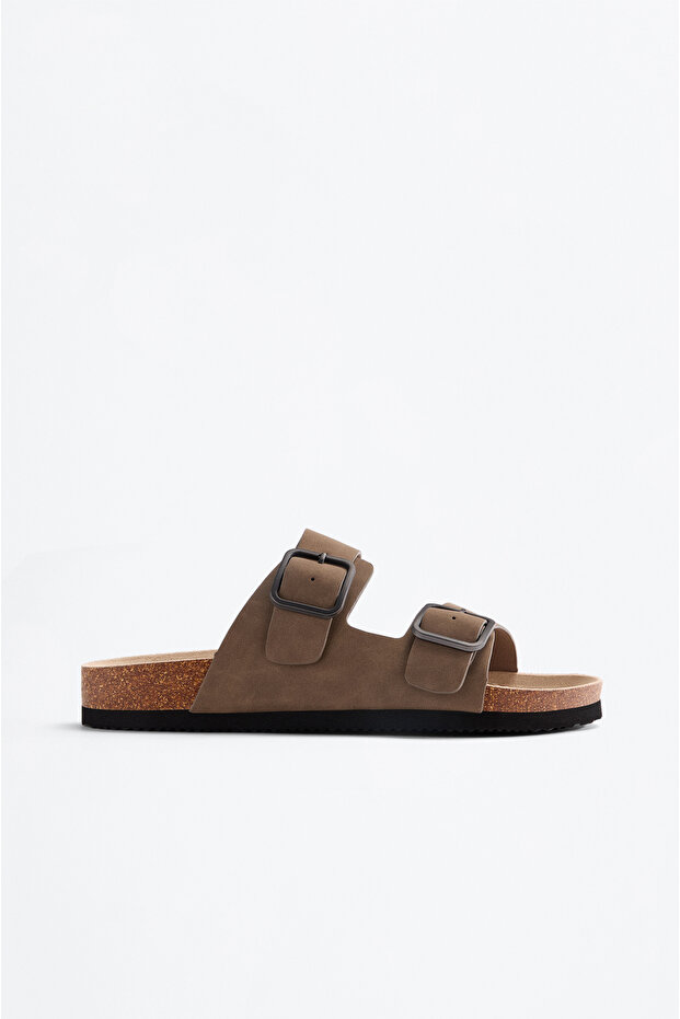 MAN BASIC BUCKLE SANDAL - 1