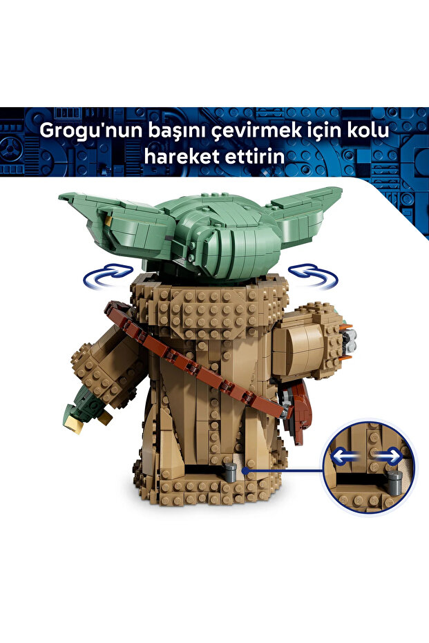 ® Star Wars™ Grogu™ (Mandalorlu Çırak) 75446 - 10+ Yaş için Oyuncak Yapım Seti (1200 Parça) - 8