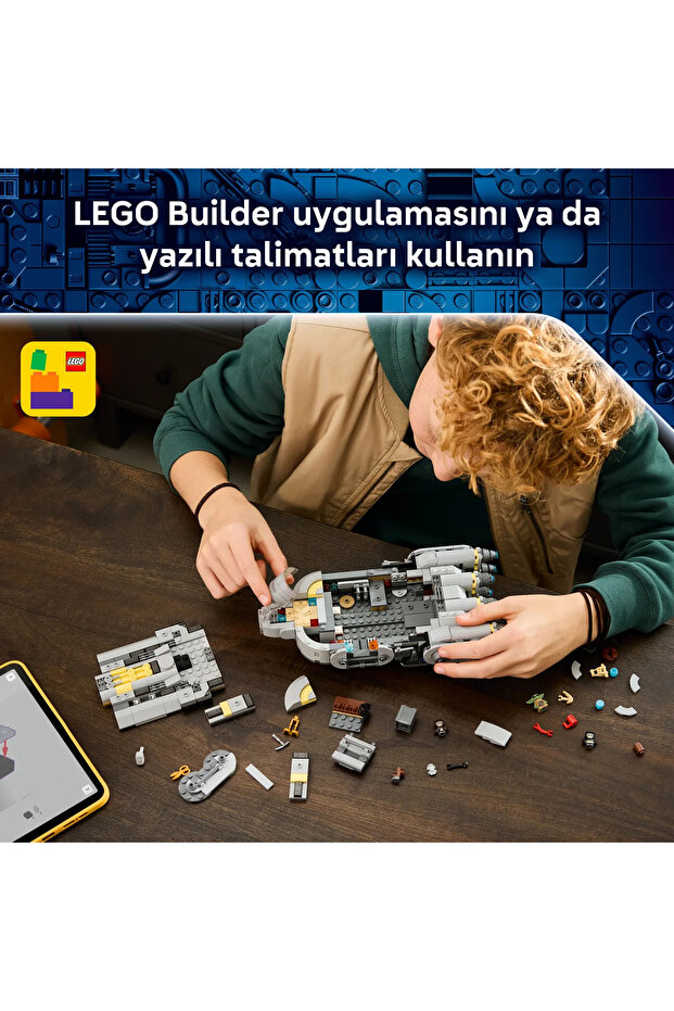® Star Wars: Mandalorian ve Grogu™ Anzellan Starship’i 75445 - 9+ için Oyuncak Yapım Seti (701P) - 10
