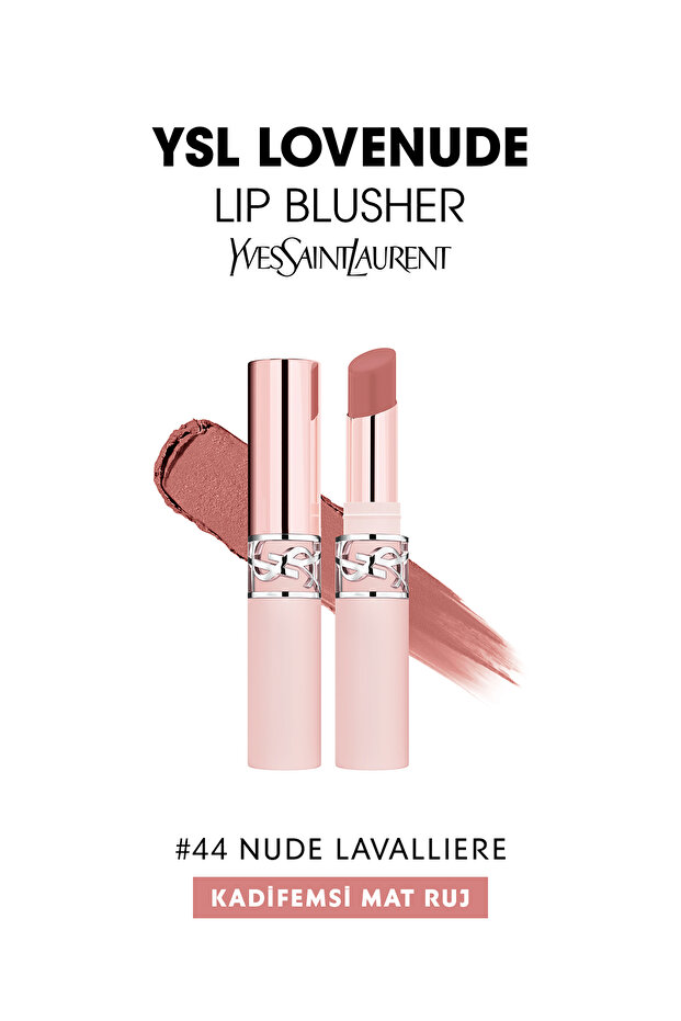 Yves Saint Laurent Ysl Lovenude Lip Blusher Kadifemsi Mat Ruj 44 Nude Lavalliere 3614274598957