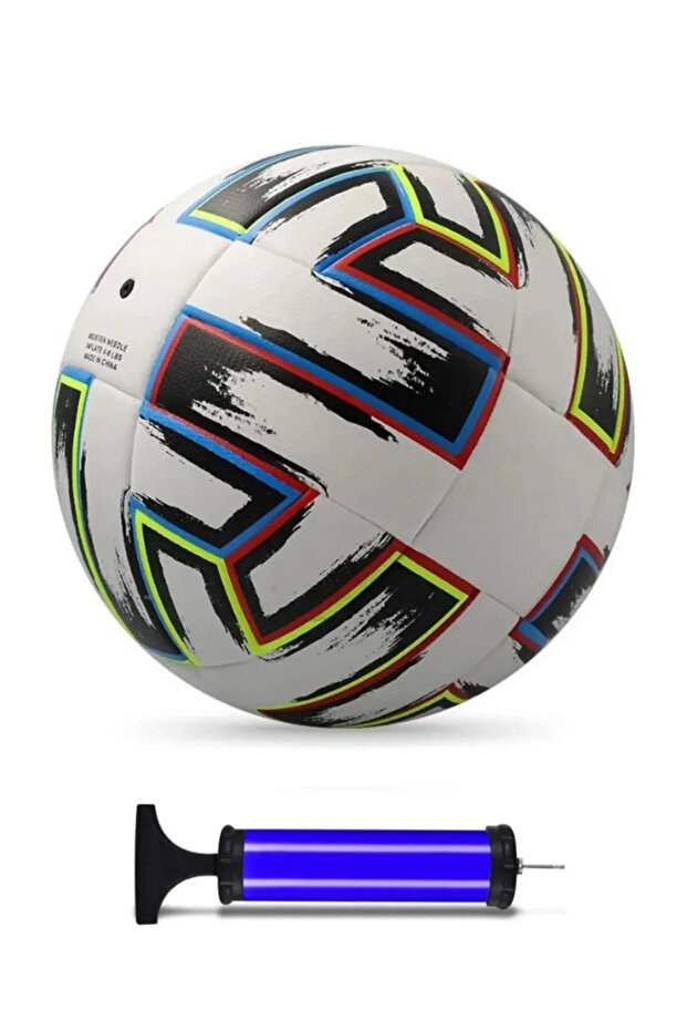 kar-bul Katar Lazer Dikişli Futbol Topu Halı Saha Çim Saha Sporcu Top Pompa Dahil