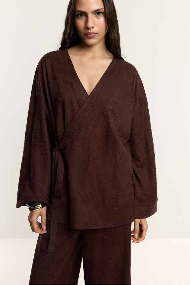 Kimono brodat de damă - 2