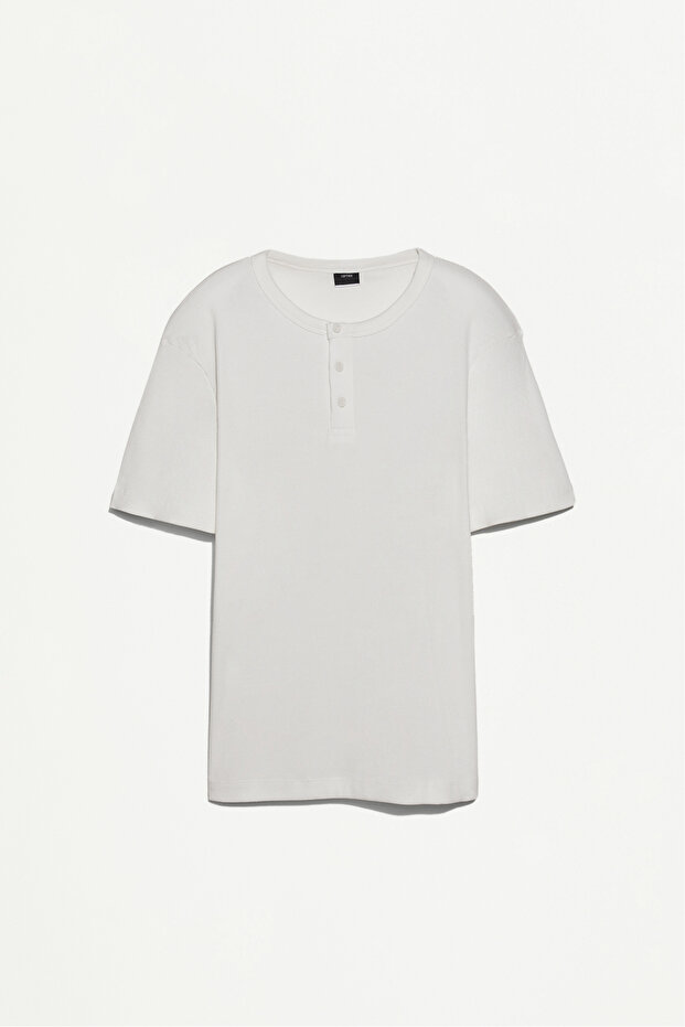 Pánské tričko Henley - 1