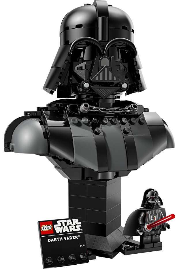 ® Star Wars™ Darth Vader™ Büstü 75439 - 18+ Dekoratif Model Yapım Seti (349 Parça) - 3