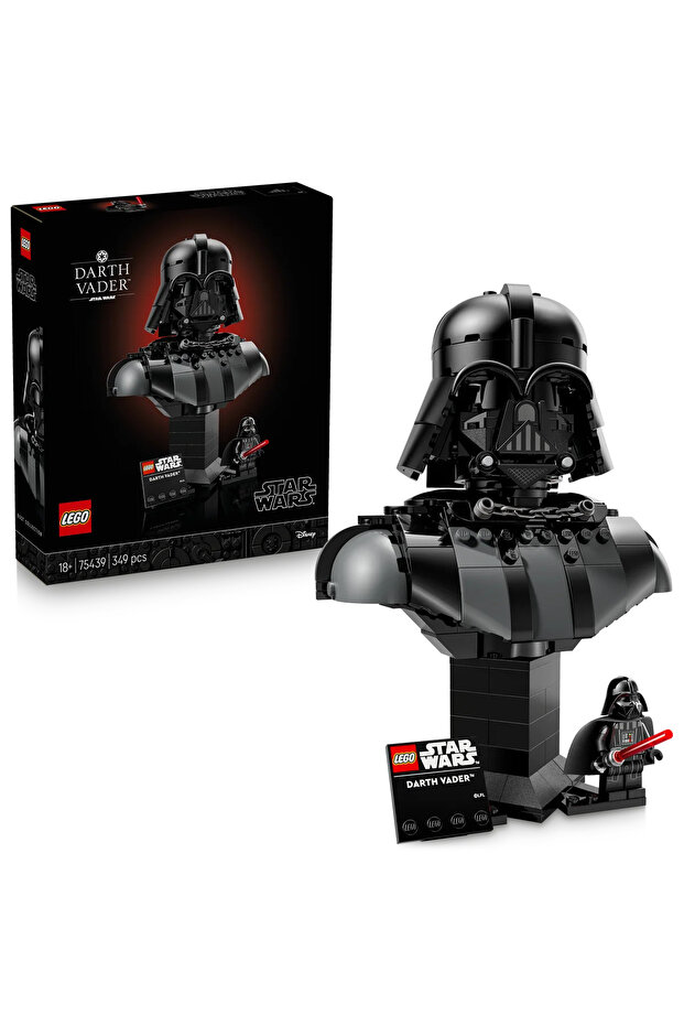 ® Star Wars™ Darth Vader™ Büstü 75439 - 18+ Dekoratif Model Yapım Seti (349 Parça) - 1