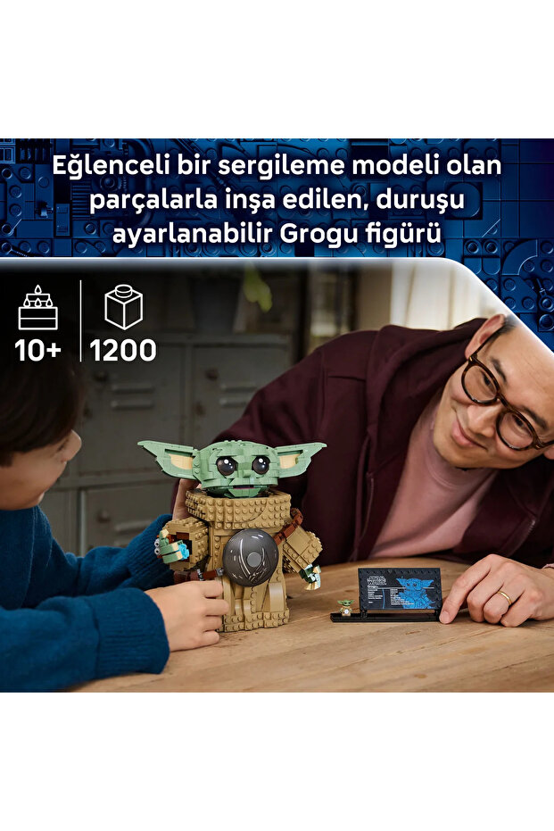 ® Star Wars™ Grogu™ (Mandalorlu Çırak) 75446 - 10+ Yaş için Oyuncak Yapım Seti (1200 Parça) - 6