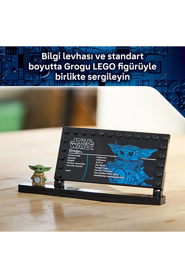 ® Star Wars™ Grogu™ (Mandalorlu Çırak) 75446 - 10+ Yaş için Oyuncak Yapım Seti (1200 Parça) - 10