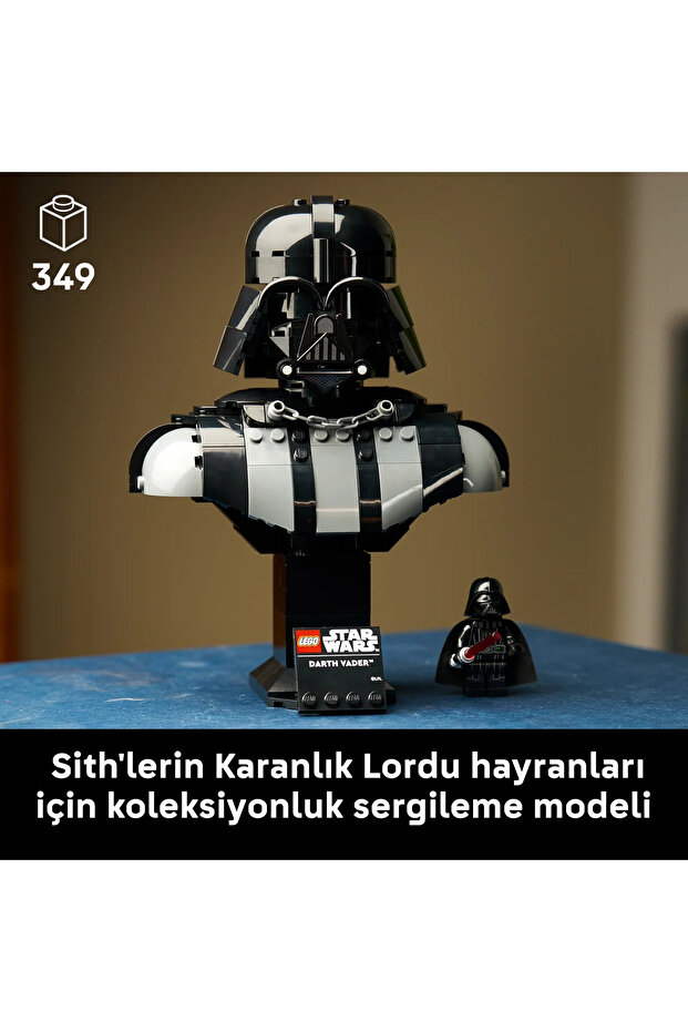 ® Star Wars™ Darth Vader™ Büstü 75439 - 18+ Dekoratif Model Yapım Seti (349 Parça) - 6