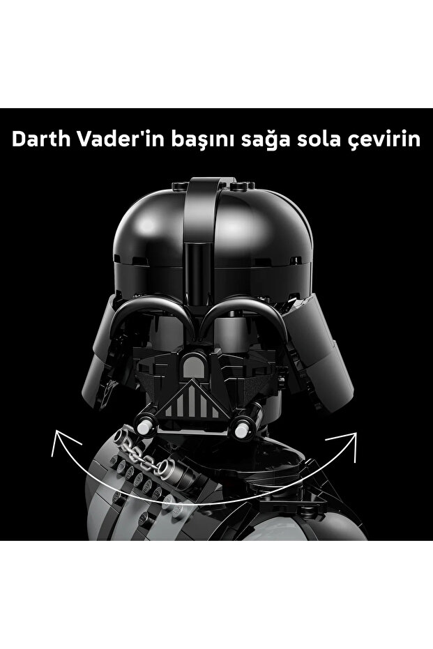 ® Star Wars™ Darth Vader™ Büstü 75439 - 18+ Dekoratif Model Yapım Seti (349 Parça) - 9