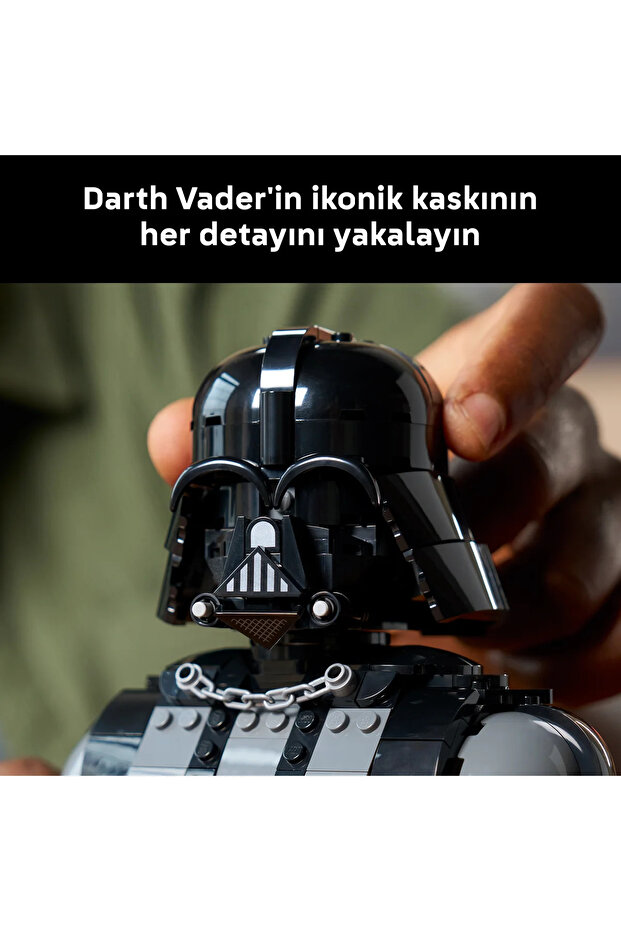 ® Star Wars™ Darth Vader™ Büstü 75439 - 18+ Dekoratif Model Yapım Seti (349 Parça) - 8
