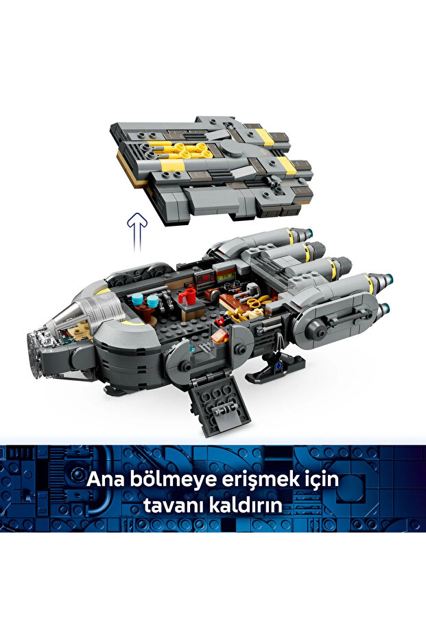® Star Wars: Mandalorian ve Grogu™ Anzellan Starship’i 75445 - 9+ için Oyuncak Yapım Seti (701P) - 7