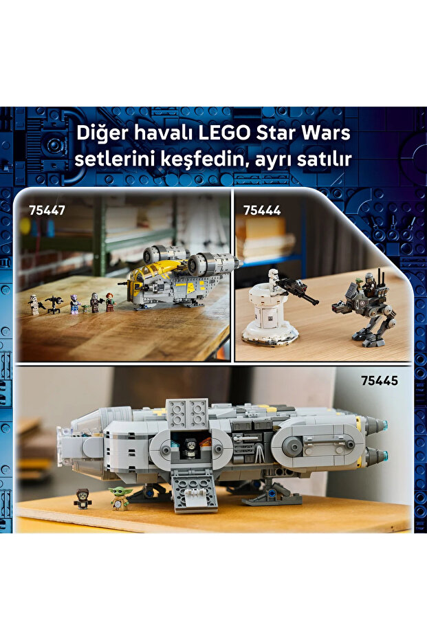 ® Star Wars™ Grogu™ (Mandalorlu Çırak) 75446 - 10+ Yaş için Oyuncak Yapım Seti (1200 Parça) - 11