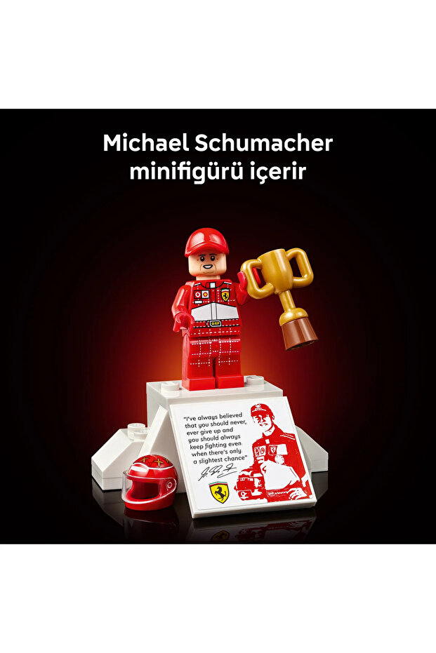 LEGO® Icons Ferrari F2004 ve Michael Schumacher 11375 - 18+ Yaş İçin Yapım Seti (735) - 9